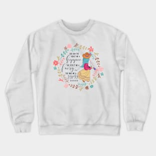 She had the heart of a hippie Crewneck Sweatshirt